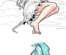 림월드)후방)민트초코 먹는 만화