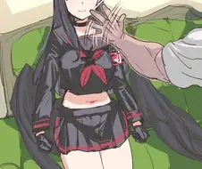 블루아카)자는 이치카에게 장난치는.manwha