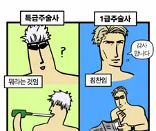 주술회전) 1급과 특급의 차이