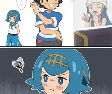 (포켓몬) 수련이가 질투하는 만화.manwha