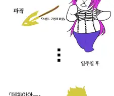 죠죠의 기묘한 모험 ~ 황금의 실장.manhwa