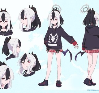 블루아카) 애니판 카요코 설정화