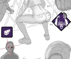 [데바데] 생존마가 살인마 도발하는 만화