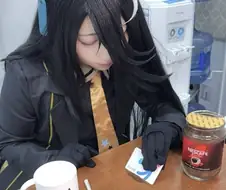 [말딸] 흔한 카페 코스프레