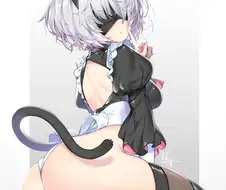 [ㅇㅎ] 고양이 메이드 로봇 2B