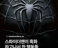 스파이더맨) 흑화하고 나서 벌인 일들