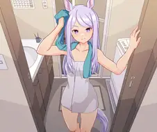 [말딸] 욕실에서 맥퀸과 마주쳤다