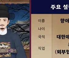 1889년....공무원 캐릭터....