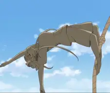 묘기를 부리는 처자