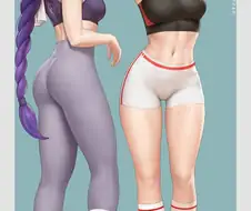 헬스장 개민폐년들