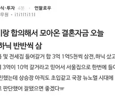 결혼자금 3억 삼전닉스에 몰빵한 공무원