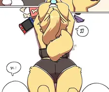 강아지 발바닥 킁가킁가하는 만화