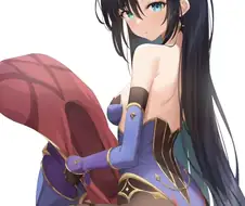 원신) 머리 푼 모나
