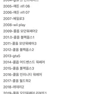 매년 미국에서 가장 많이 팔린 게임들.jpg