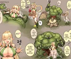 사죄로 빨아주는 유부녀 엘프.manga