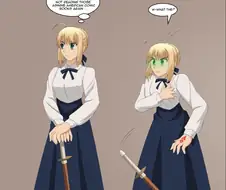 [페이트]특이점이 온 세이버