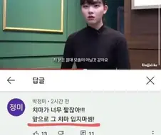 유튜버 치마가 짧다고 지적하는 댓글의 정체