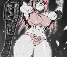 어떨결에 레슬링에 참여 했다가 우승한 아싸 여고생