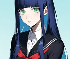 페르소나 화풍의 ai그림