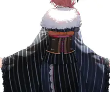 버튜버) 정월 루이 뒷모습 상상도