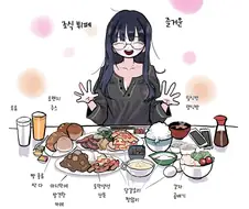 내마위) 한창 잘 먹을 시기의 중학생