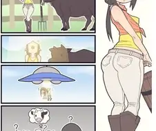 젖소를 원한 외계인들.manhwa