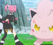 포켓몬)우렁찬꼬리 애니메이션에서도 귀엽다