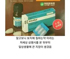 알보칠 삼행시