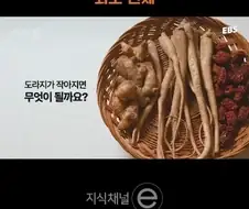 도라지가 작아지면?
