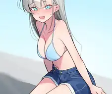 @) 수영복 하쨩