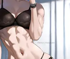 진격거) 미카사의 아름다운 몸