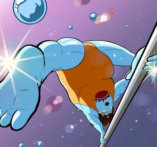 원피스] 봉춤 추는 징베