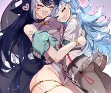버튜버) 의외로 야한 물속성 콤비.manga