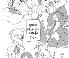 [페이트그랜드오더] 랜서와 시로 만화