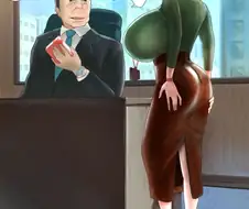존나 큰 비서 눈나.manhwa