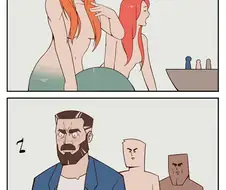 사람 홀리는 세이렌의 변화.Comic