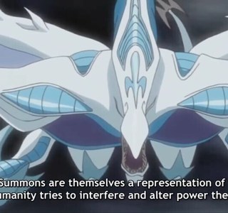 유희왕)스타더스트 드래곤이 정면샷을 안보여주는 이유