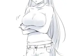 롱패딩 숏패딩 고르는 만화