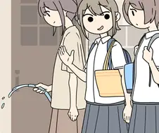 수난을 당하는 여자아이.manga