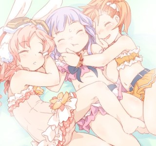 프리코네) 수영복 수면 리틀리리컬