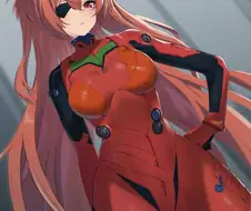 말딸) 다스카 아스카 코스프레