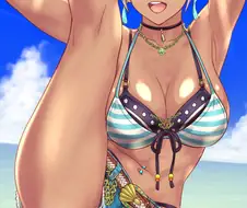 @) 태닝 갸루 I 자세 슈코