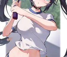 원신) 배드민턴 치는 모나