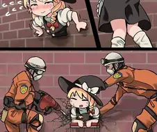 [동방] 벽에 끼인 마리사.manhwa