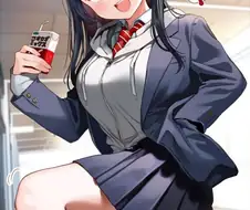 허벅지로 길 막는 여고생.Manhwa