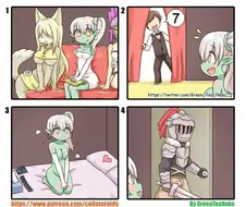 고블린 아가씨가 끝내주는 손님을 만나는 만화