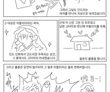 전신에 천개의 성기가 달린 신 .manhwa