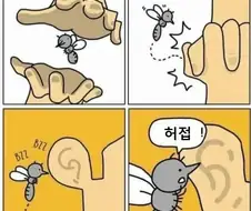 모기가 귀 근처에서 하는 소리