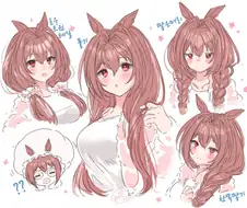 [말딸] 스칼렛 헤어 스타일.manhwa