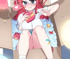 버튜버) 발렌타인 선물 땃쥐.manga